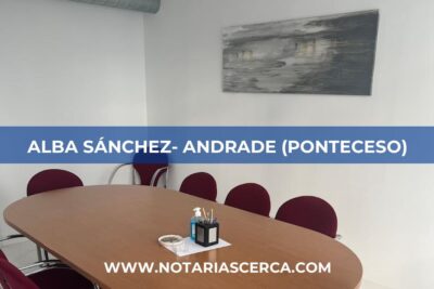 Notaría Alba Sánchez- Andrade (Ponteceso) (Trabe)