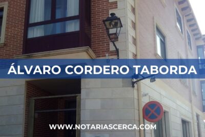 Notaría Álvaro Cordero Taborda (Cigales)