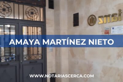 Notaría Amaya Martínez Nieto (Soria)