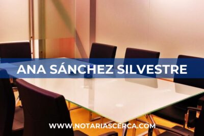 Notaría Ana Sánchez Silvestre (Vícar)