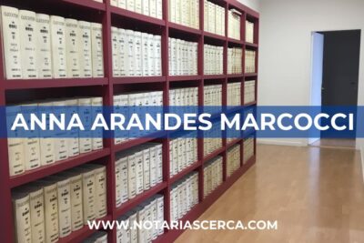 Notaría Anna Arandes Marcocci (Granollers)