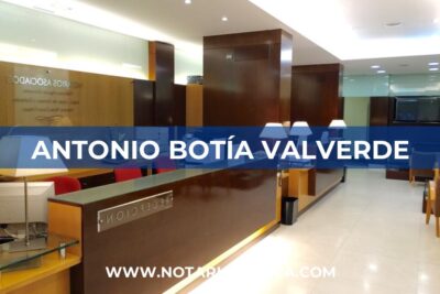 Notaría Antonio Botía Valverde (Callosa de Segura)