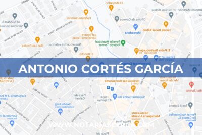 Notaría Antonio Cortés García (Canals)