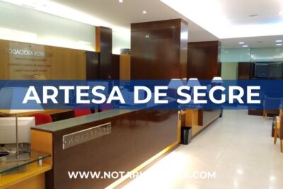 Notaría Artesa de Segre