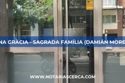 Notaría Barcelona Gràcia - Sagrada Família (Damián Moreno Maya)