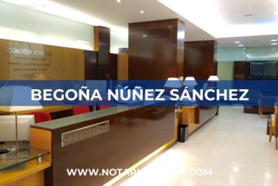 Notaría Begoña Núñez Sánchez (Elda)