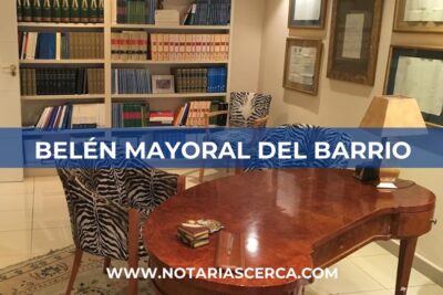 Notaría Belén Mayoral del Barrio (Girona)