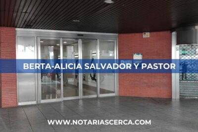 Notaría Berta-Alicia Salvador y Pastor (Sevilla)