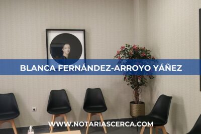 Notaría Blanca Fernández-Arroyo Yáñez (Valverde del Camino)