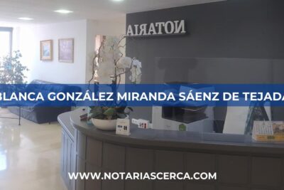 Notaría Blanca González Miranda Sáenz de Tejada (Palma)