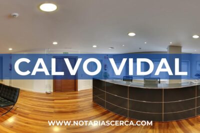 Notaría Calvo Vidal (A Coruña)