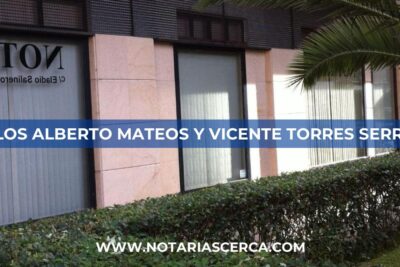 Notaría Carlos Alberto Mateos y Vicente Torres Serrano (Badajoz)