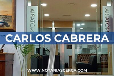 Notaría Carlos Cabrera (Cádiz)