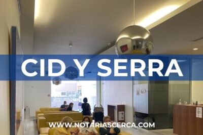 Notaría Cid y Serra (Alboraya)