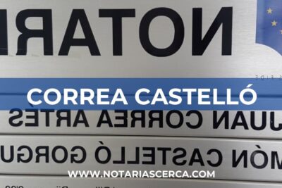 Notaría Correa Castelló (Cerdanyola del Vallès)