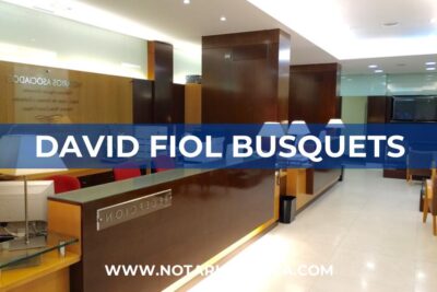 Notaría David Fiol Busquets (Alaró)