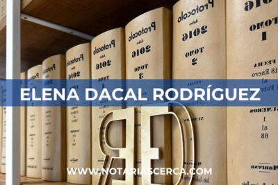 Notaría Elena Dacal Rodríguez (Manresa)