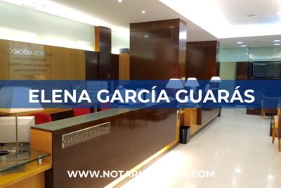 Notaría Elena García Guarás (Aranda de Duero)