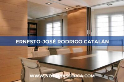 Notaría Ernesto-José Rodrigo Catalán (Pamplona)