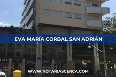 Notaría Eva María Corbal San Adrián (Terrassa)