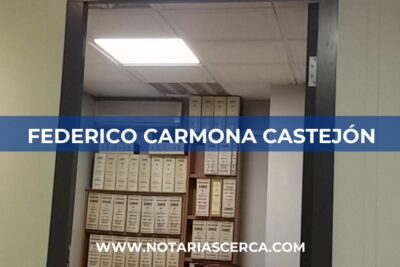 Notaría Federico Carmona Castejón (Antequera)