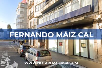 Notaría Fernando Máiz Cal (A Coruña)