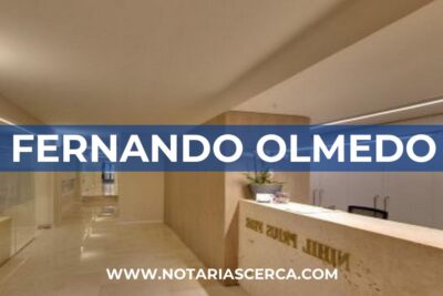 Notaría Fernando Olmedo (Vigo)