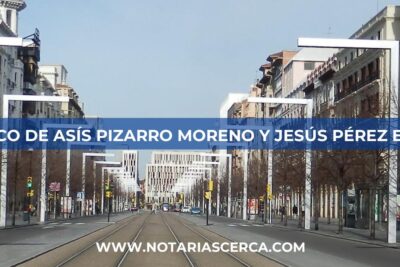 Notaría Francisco de Asís Pizarro Moreno y Jesús Pérez Espuelas (Zaragoza)