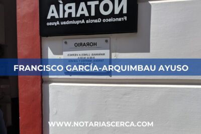 Notaría Francisco García-Arquimbau Ayuso (La Laguna)