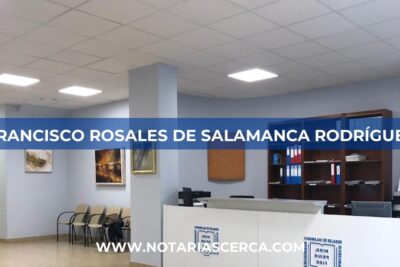Notaría Francisco Rosales de Salamanca Rodríguez (Los Palacios y Villafranca)