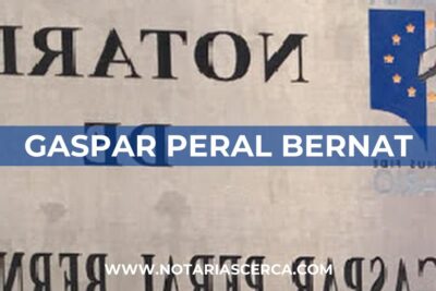 Notaría Gaspar Peral Bernat (Elche)