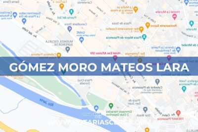 Notaría Gómez Moro Mateos Lara (Plasencia)