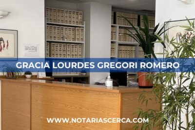 Notaría Gracia Lourdes Gregori Romero (Puzol)