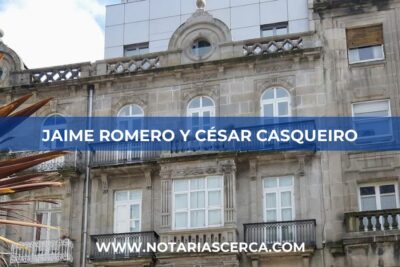 Notaría Jaime Romero y César Casqueiro (Vigo)