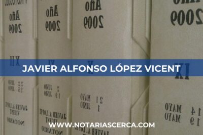 Notaría Javier Alfonso López Vicent (Murcia)