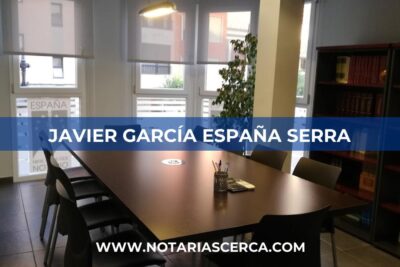 Notaría Javier García España Serra (Cullera)