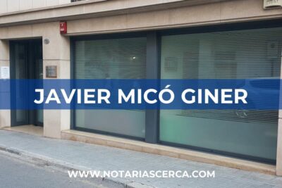 Notaría Javier Micó Giner (Sabadell)
