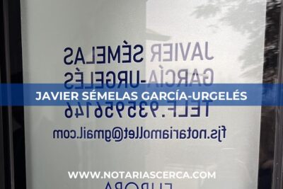 Notaría Javier Sémelas García-Urgelés (Mollet del Vallès)