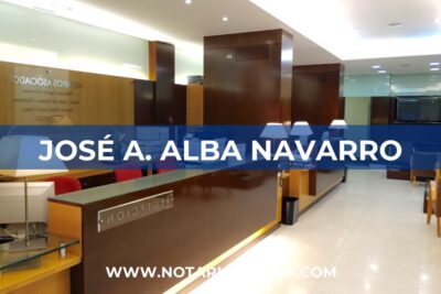 Notaría José A. Alba Navarro (San Antonio Abad)
