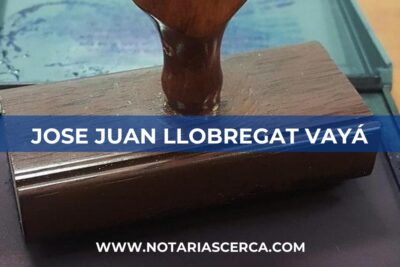 Notaría Jose Juan Llobregat Vayá (Alzira)