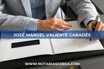 Notaría José Manuel Valiente Cabadés (Valencia)