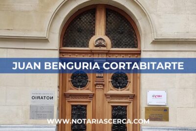 Notaría Juan Benguria Cortabitarte (Bilbao)