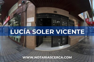 Notaría Lucía Soler Vicente (Elche)