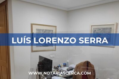 Notaría Luís Lorenzo Serra (Almoradí)