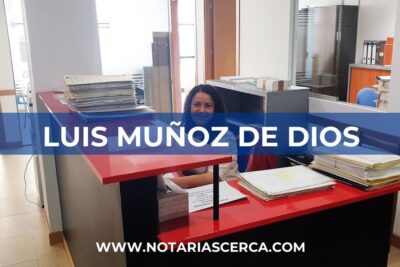 Notaría Luis Muñoz De Dios (Tarancón)