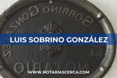 Notaría Luis Sobrino González (Avilés)