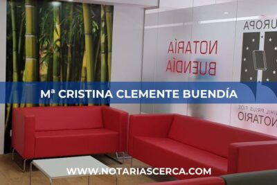 Notaría Mª Cristina Clemente Buendía (Alicante)