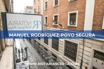 Notaría Manuel Rodríguez-Poyo Segura (Córdoba)