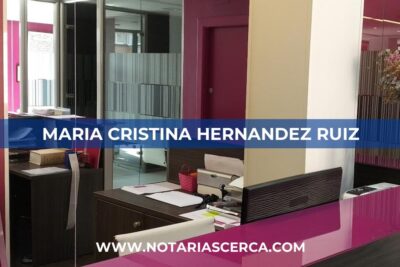 Notaría Maria Cristina Hernandez Ruiz (Lleida)