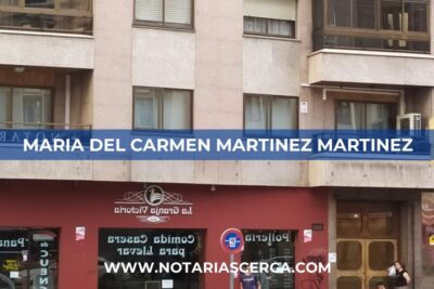 Notaría Maria del Carmen Martinez Martinez (Cuenca)